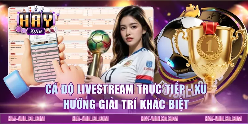 Cá Độ Livestream Trực Tiếp - Xu Hướng Giải Trí Khác Biệt