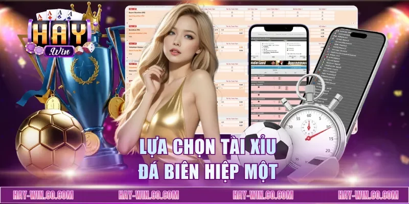 Lựa chọn tài xỉu đá biên hiệp một