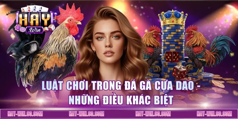 Luật Chơi Trong Đá Gà Cựa Dao - Những Điều Khác Biệt