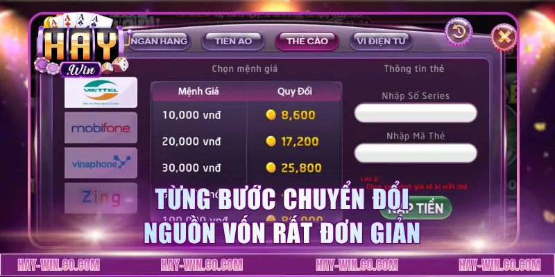 Từng bước chuyển đổi nguồn vốn rất đơn giản